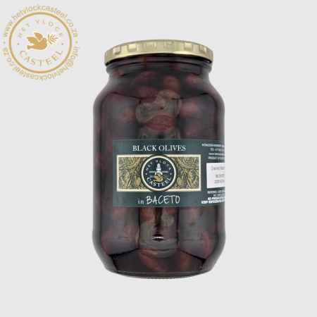 Black Olives : Baceto 1 Litre (650g)