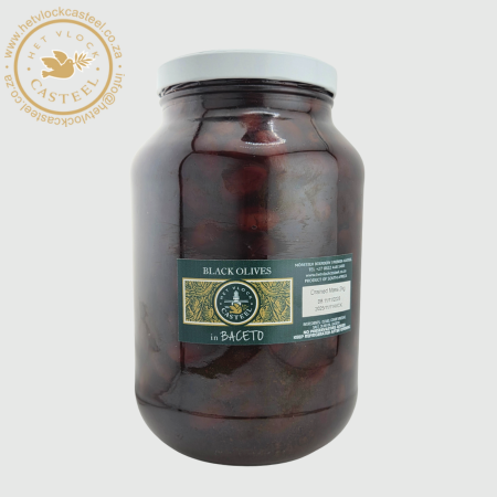 Black Olives: Baceto 3 Litre (2kg) – Het Vlock Casteel