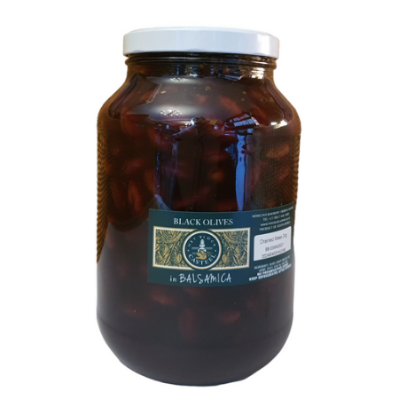 Black Olives : Balsamica 3 Litre (2kg)