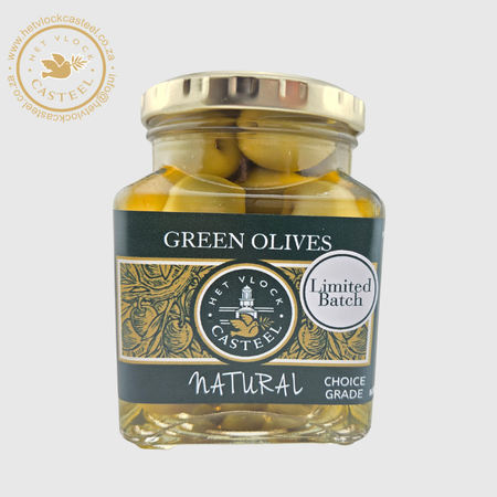 Green Olives: Natural 260ml (150g)