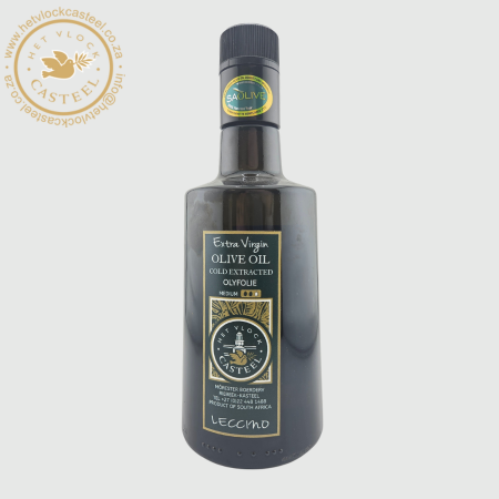 Extra Virgin Olive Oil: Leccino 500ml (Medium Style)
