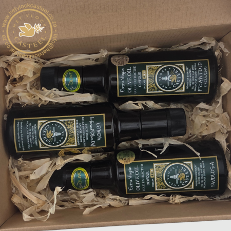 Trio of 250ml Extra Virgin Olive Oil Gift Box
