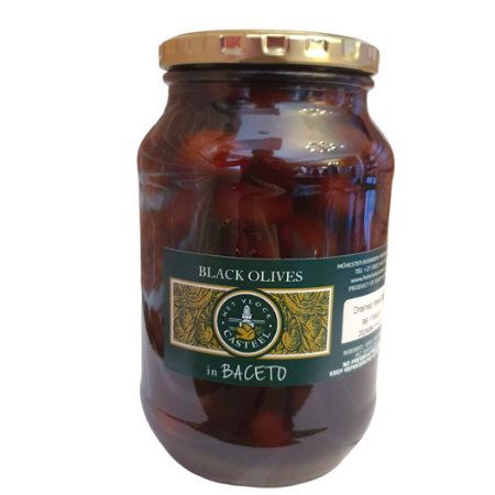 Black Olives : Baceto 1 Litre (650g)