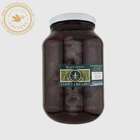 Black Olives: Smoked and Balsamic 3 Litre (2kg)