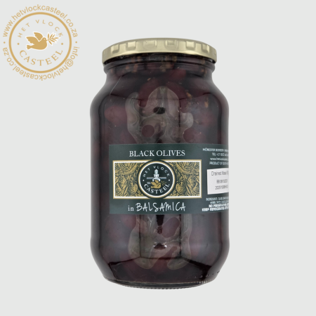 Black Olives : Balsamica 1 Litre (650g)