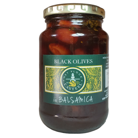 Black Olives : Balsamica 375ml (260g)