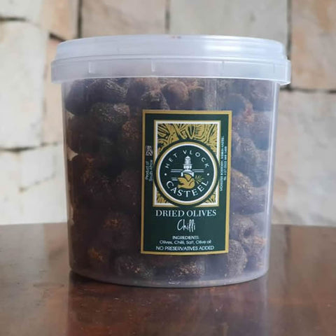 Dried Olives with Chilli 180g