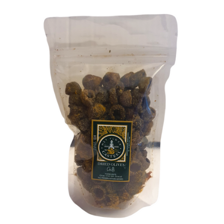 Dried Olives Chilli Snack Pack 100g