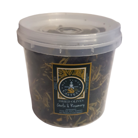 Dried Olives with Garlic and Rosemary 180g