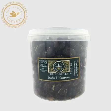 Dried Olives with Garlic and Rosemary 180g