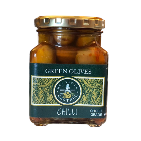 Green Olives: Chilli 260ml (150g)