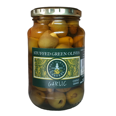 Green Olives : Stuffed Garlic 375ml (260g)