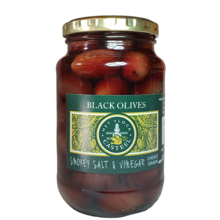 Black Olives: Smokey Salt & Vinegar 375ml (260g)