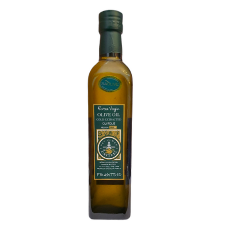 Extra Virgin Olive Oil: Frantoio 500ml (Medium Style)