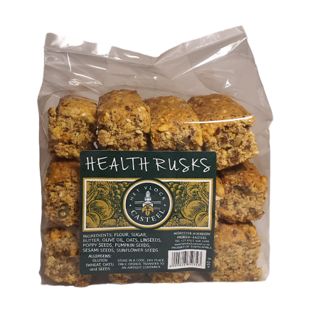Health Rusks 450g – Het Vlock Casteel