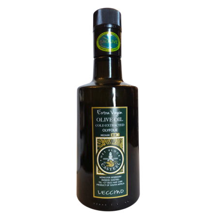 Extra Virgin Olive Oil: Leccino 500ml (Medium Style)