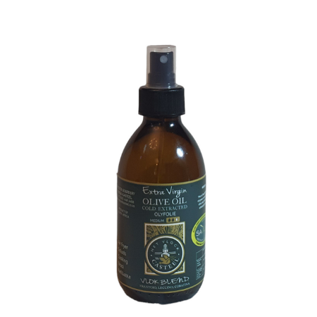 Extra Virgin Olive Oil Spray Bottle 200ml: Vlok Blend (Medium Style)